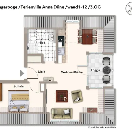 Ferienvillen Anna Duene Ferienvillen Anna Duene 1-12 *